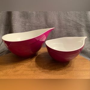 Zak! Designs Bowls-Red Onion 15405 and 15406